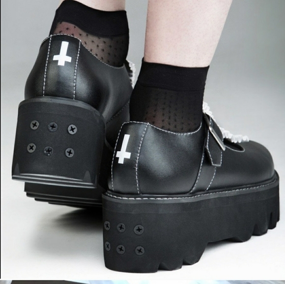 SOLD Disturbia T Strap shoes - Picture 2 of 3